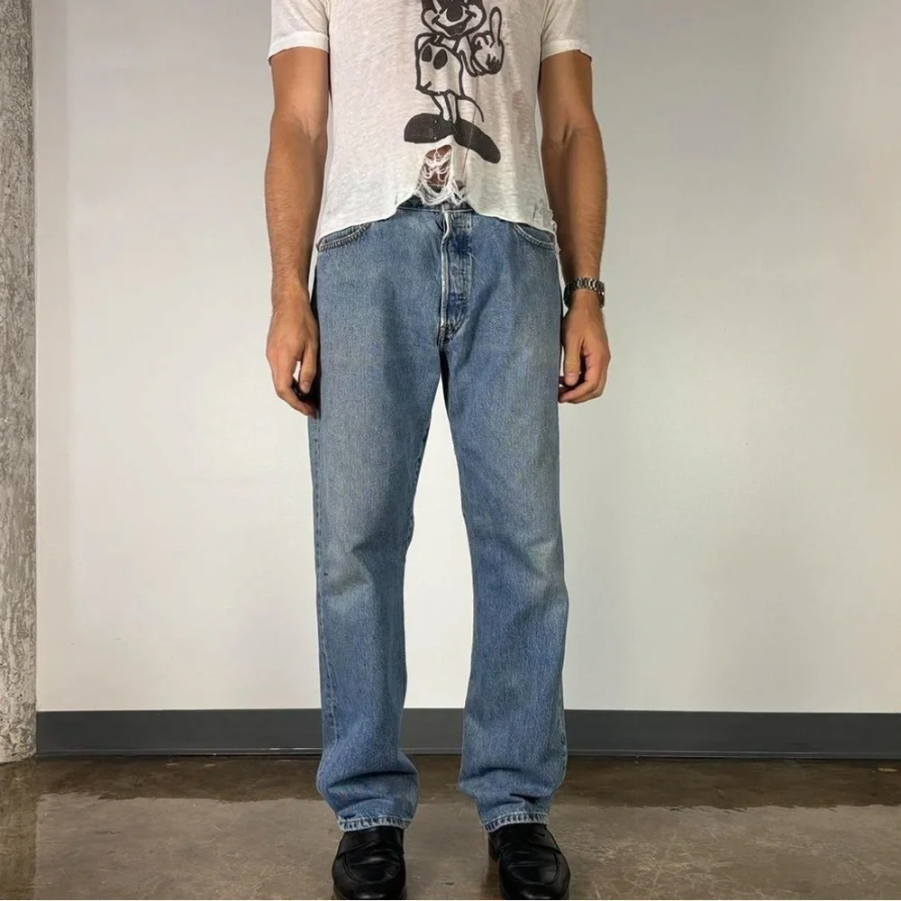 Levi’s 501xx Vintage Jeans 42x32  Made In Mexico Button Fly